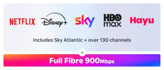 Ultimate TV & 900Mbps Full Fibre Gigafast Broadband for £41 at Sky