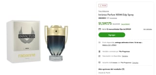 Perfume Invictus Parfum por $1,448 | Oferta Bodega Aurrera