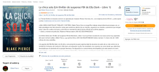 Gratis La chica sola (Thriller de suspense FBI de Ella Dark – Libro 1) en Amazon