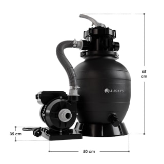 Système de filtration à sable Juskys 250 W (8200 l/h) pour 97,49€ chez Juskys