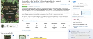 Inspired by the Legends kookboek voor €13,91