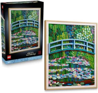 LEGO Art Claude Monet – Brug over een vijver met waterlelies (31220) nu voor €142 bij