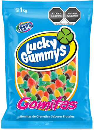 Lucky Gummys Gomitas (bolsa 1 kg) por $74.99 en Amazon