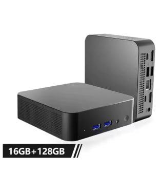 Mini PC Intel N100 16GB RAM 128GB SSD por 89,61€
