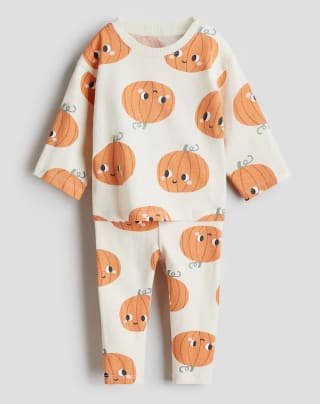 Conjunto estampado 2 piezas en algodón por 8€.