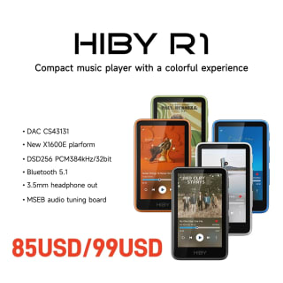 HiBy R1 HiFi MP3 Player for £57.33 at AliExpress