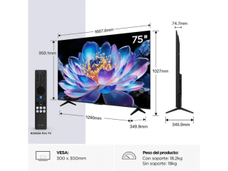 TCL 75V6D (75") por 449€ en MediaMarkt