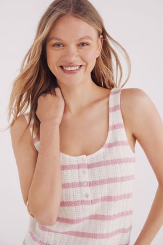 Camiseta panadera con botones para Mujer Springfield por 3.99€