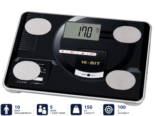 Tanita Mega Drive Limited Edition weegschaal (TEU BC-CU-MD02) voor €29,95 bij iBOOD