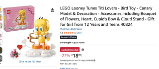 LEGO - Sweetheart Tweety Bird 40824 voor €18,89 bij Amazon