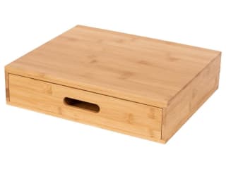 Caja de café / caja de té de bambú por 9,49€ en Lidl
