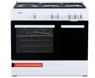 Corberó Cocina Gas Butano CCSF5GB922W 5 Fuegos 60L Blanco por 469€