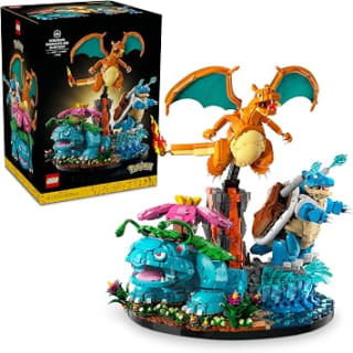 LEGO Pokémon Florizarre, Dracaufeu et Tortank (72153) pour 590,99€ chez Amazon