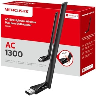 Mercusys MA30H adaptador WiFi USB AC1300 por 9,49€ en Amazon