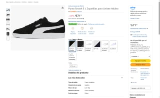 Zapatillas Puma Smash 3 L Unisex por $671 | Oferta Amazon