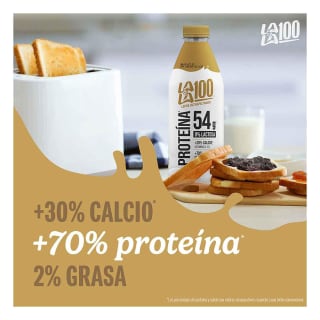 Leche Lala 100 + Proteína 1L sin Lactosa por $33 en Chedraui