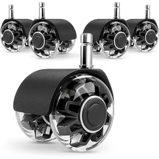Jasinber Set de 5 Ruedas para Silla de Oficina por $351 en Amazon