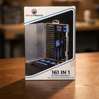 Brute Strength 161-delige precisie schroevendraaierset voor €19,95 bij Bol