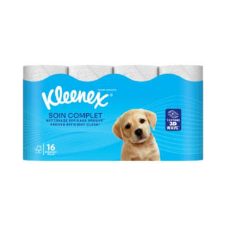 Lot de 32 rouleaux Kleenex Soin Complet pour 5,99€