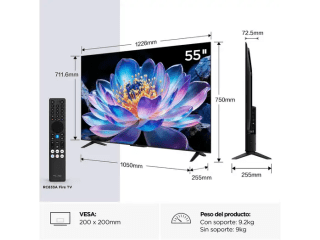 TCL 55V6D TV LED 55" (UHD 4K) por 289€ en MediaMarkt