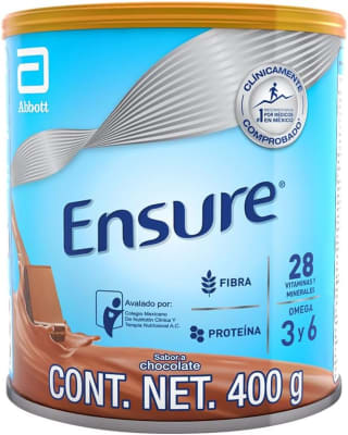 Ensure Clásico Chocolate 400g por $213 | Oferta Amazon