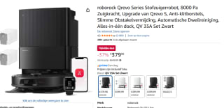 roborock Qrevo Series Stofzuigerrobot voor €379,98