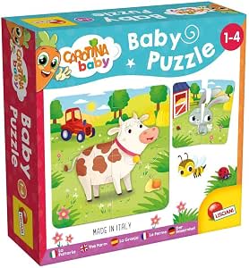Lisciani - CAROTINA BABY - Puzzle La Granja - Juego Educativo por 6.99€