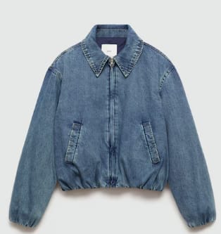 Dames Spijkerjack voor €19,99 bij Mango outlet