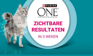 Gratis Purina One Kat 800g product d.m.v. cashback