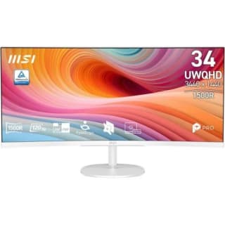 Monitor MSI Pro MP341CQW E12 34" UltraWide Quad HD 120Hz VA Curvo por 229€