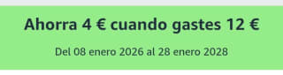 Ahorra 4€ cuando gastes 12€ en Rexona y Axe en Amazon.