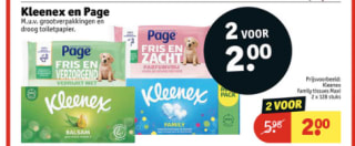 Kleenex Family Tissues - 2 voor €2 bij Kruidvat