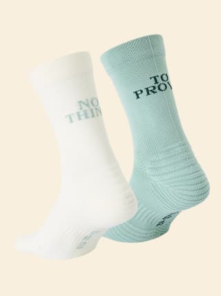 Lot de 2 paires de chaussettes (ekstract) compressives animées pour 2,70€ chez Kiabi