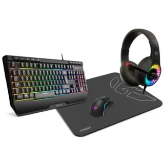 Krom Kenya Combo Gaming 4 en 1 RGB Auriculares Teclado Ratón Alfombrilla por 27.99€