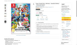 Super Smash Bros. Ultimate por $699 | Oferta Amazon