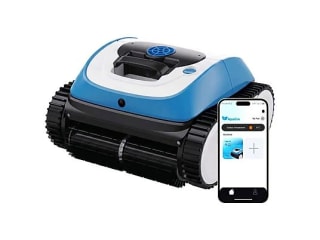Robot limpiafondos Leopard Connect Plus Con App Movil AQUALLICE Negro por 329€