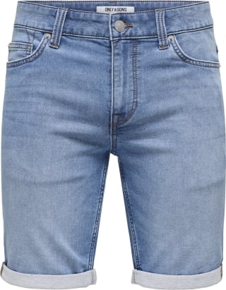 ONLY & SONS ONSPLY JOG MG 8583 denim short voor €10,50 bij Bol