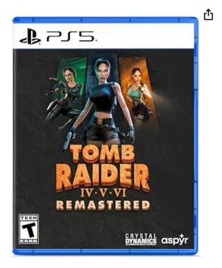 PS5 Tomb Raider IV-VI Remastered Starring Lara Croft à 16,96€