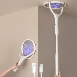 GeckoMan elektrische vliegenmepper (uitschuifbare handgreep) voor €25,49 bij Amazon