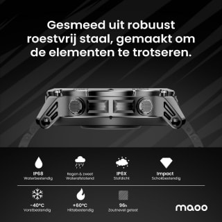 Maoo Titan GPS smartwatch voor €69,95 bij Bol
