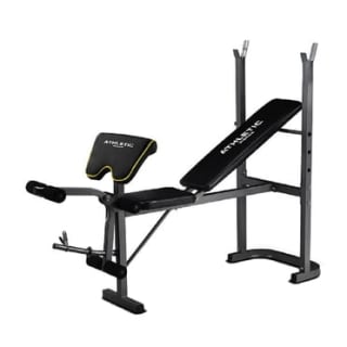 Banco para pesas reclinable con rack Athletic Works WMW-2110 por $800 en Walmart