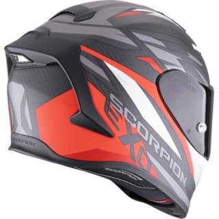 Casco integral Scorpion Exo EXO R1 EVO CARBON AIR - RUNNER - Negro / Rojo por 262.10€