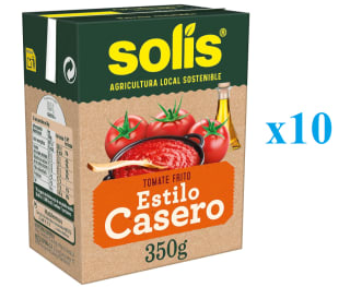 10 Bricks de 350gr de SOLÍS Tomate frito estilo casero por 9.02€