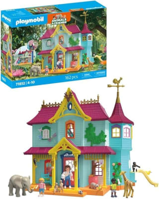 PLAYMOBIL Animals & Friends: Colourful Animal Mansion voor €54,49 bij Amazon