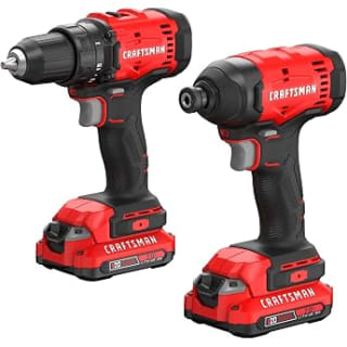 CRAFTSMAN V20 Taladro y destornillador de impacto por $1,420 en Amazon