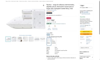 Juego Sábanas Matrimonial por $797 | Oferta Amazon