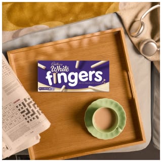 Cadbury White Chocolate Fingers 114g for £1 at Tesco