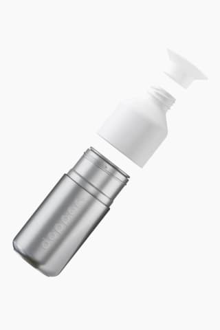 Dopper drinkfles zilver voor €5,55 bij ZEB