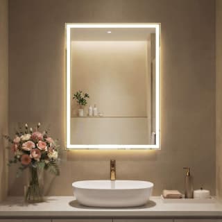 Miroir de salle de bains rectangulaire LED anti-buée SONGMICS à 69,99€