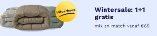 1+1 gratis in de wintersale van Zelesta